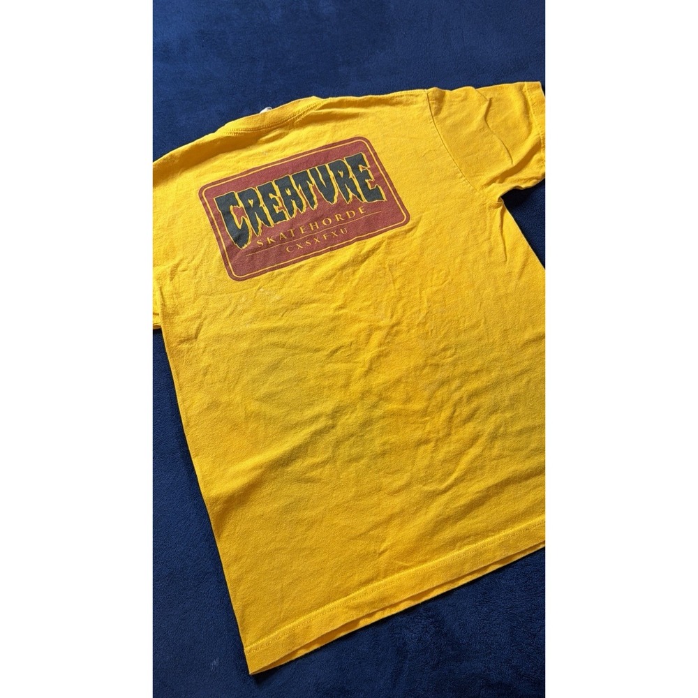 Creature Skateboards Shirt M Original 90's Martinez Navarrette Barrett misfits